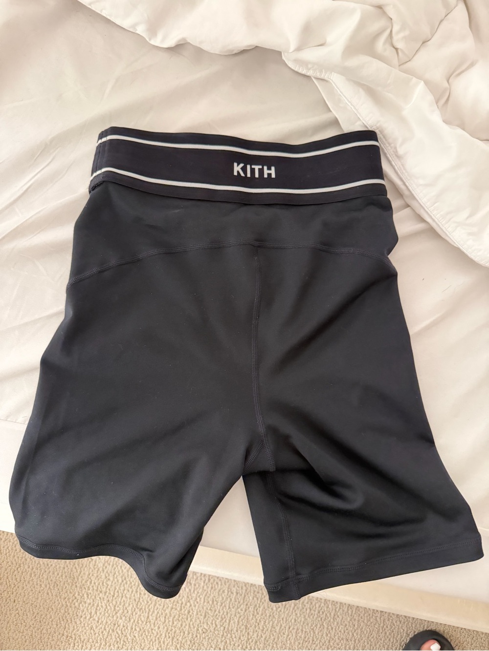 Kith Black Bike Shorts